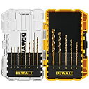 【中古】【輸入品・未使用】Black & Decker/DWLTDW136313-Piece Titanium Drill Bit Set-13PC DRILL...