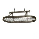 【中古】【輸入品・未使用】Enclume PR16BWG HS Premier 0.91m Oval Ceiling Pot Rack%カンマ% Hammere...