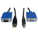 【中古】【輸入品・未使用】Tripp Lite USB Cable Kit for KVM Switch B006-VU4-R%カンマ% 6-ft. [並行輸入...