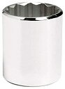 【中古】【輸入品・未使用】Stanley Proto J5222M 3/8-Inch Drive Socket%カンマ% 22mm%カンマ% 12 Point by Stanley-Proto(3)