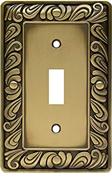 šۡ͢ʡ̤ѡBrainerd 64049 Paisley Single Toggle Switch Wall Plate / ...