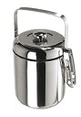 【中古】【輸入品・未使用】Oggi Galaxy Stainless Steel Mirror Ice Bucket with Black Insert and...