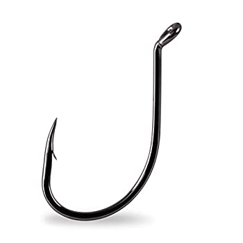 yÁzyAiEgpz(Size 1/0%J}% Black Nickel) - Mustad UltraPoint 92553NP Octopus 1 Extra Strong Bait Fishing Hook