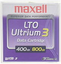 【中古】【輸入品・未使用】1/2%ダブルクォーテ% Ultrium LTO-3 Cartridge%カンマ% 2200ft%カンマ% 400GB Native/...