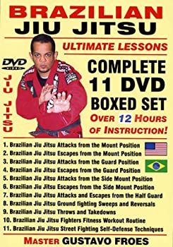 【中古】【輸入品・未使用】Brazilian Jiu Jitsu %ダブルクォーテ%Ultimate Lessons%ダブルクォーテ% COMPLETE 11 DVD BOXED SET%カンマ% Starring Brazilian Master Gustavo Froes