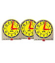 FRANK SCHAFFER出版物J-209041 ORIGINAL MINI CLOCKS 12-PK-WOOD