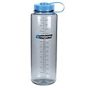 【中古】【輸入品・未使用】nalgene(ナルゲン) カラーボトル 広口1.5L トライタンボトル グレー 91320 [並行輸入品]