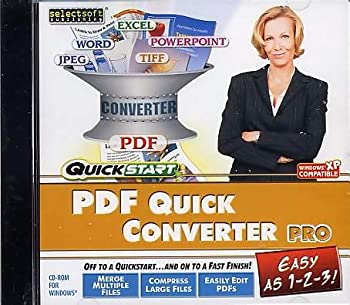 【中古】【輸入品・未使用】PDF Quick Converter Pro (輸入版)【メーカー名】SelectSoft Publishing【メーカー型番】LQPDFQUCPJ【ブランド名】【商品説明】PDF Quick Converter Pro (輸入版)当店では初期不良に限り、商品到着から7日間は返品を 受付けております。こちらは海外販売用に買取り致しました未使用品です。買取り致しました為、中古扱いとしております。他モールとの併売品の為、完売の際はご連絡致しますのでご了承下さい。速やかにご返金させて頂きます。ご注文からお届けまで1、ご注文⇒ご注文は24時間受け付けております。2、注文確認⇒ご注文後、当店から注文確認メールを送信します。3、配送⇒当店海外倉庫から取り寄せの場合は10〜30日程度でのお届けとなります。国内到着後、発送の際に通知にてご連絡致します。国内倉庫からの場合は3〜7日でのお届けとなります。　※離島、北海道、九州、沖縄は遅れる場合がございます。予めご了承下さい。お電話でのお問合せは少人数で運営の為受け付けておりませんので、メールにてお問合せお願い致します。営業時間　月〜金　10:00〜17:00お客様都合によるご注文後のキャンセル・返品はお受けしておりませんのでご了承下さい。