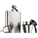 【中古】【輸入品・未使用】WMF ヒップフラスコ 200ml カップ付 W0603529990