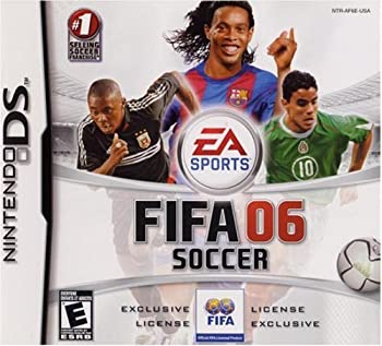 【中古】【輸入品・未使用】FIFA Soccer 2006 (輸入版)【メーカー名】Electronic Arts(World)【メーカー型番】14633【ブランド名】Electronic Arts(World)【商品説明】FIFA Soccer 2006 (輸入版)当店では初期不良に限り、商品到着から7日間は返品を 受付けております。こちらは海外販売用に買取り致しました未使用品です。買取り致しました為、中古扱いとしております。他モールとの併売品の為、完売の際はご連絡致しますのでご了承下さい。速やかにご返金させて頂きます。ご注文からお届けまで1、ご注文⇒ご注文は24時間受け付けております。2、注文確認⇒ご注文後、当店から注文確認メールを送信します。3、配送⇒当店海外倉庫から取り寄せの場合は10〜30日程度でのお届けとなります。国内到着後、発送の際に通知にてご連絡致します。国内倉庫からの場合は3〜7日でのお届けとなります。　※離島、北海道、九州、沖縄は遅れる場合がございます。予めご了承下さい。お電話でのお問合せは少人数で運営の為受け付けておりませんので、メールにてお問合せお願い致します。営業時間　月〜金　10:00〜17:00お客様都合によるご注文後のキャンセル・返品はお受けしておりませんのでご了承下さい。