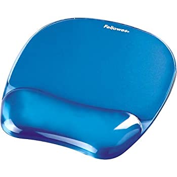 【中古】【輸入品・未使用】Gel Crystals Mouse Pad w/Wrist Rest%カンマ% Rubber Back%カンマ% 8 x 9-..