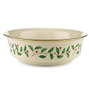 【中古】【輸入品・未使用】Lenox ホリデーディップボール スプレッダー付き ホワイト 146504400