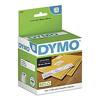 DYMO Internet Postage w/Delivery Confirmation Labels - Permanent adhesive labels - black on white - 2.3 in x 10 in 100 label(s) ( 1 rol