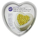 【中古】【輸入品・未使用】Decorator Preferred Cake Pan-Heart 10%ダブルクォーテ%X2%ダブルクォーテ% (並行輸入品)