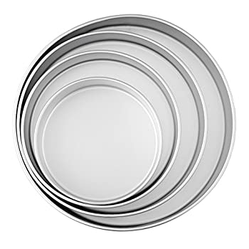 【中古】【輸入品・未使用】4-Tier Deep Cake Pan Set-Round 8%ダブルクォーテ%%カンマ% 10%ダブルクォ..