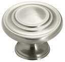 【中古】【輸入品・未使用】Amerock Corp.BP1586-G10Casual Inspirations Cabinet Knob-SATIN NICKEL KNOB (並行輸入品)