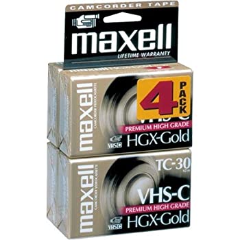 【中古】【輸入品・未使用】Maxell 30分VHS - Cテープ