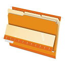 【中古】【輸入品・未使用】Interior File Folders%カンマ% 1/3 Cut Top Tab%カンマ% Letter%カンマ% Orange%...