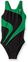 【中古】【輸入品・未使用】(24%カンマ% Black/Green) - TYR SPORT Girl's Alliance T-Splice Maxfit S...
