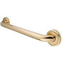 【中古】【輸入品・未使用】Kingston Brass DR814122 Designer Trimscape Laurel Decor 12-Inch Grab Bar with 1.25-Inch Outer Diameter%カンマ% Polished Brass by Kingston(3)