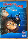 【中古】【輸入品・未使用】PADI Diver's Log Book w/ Training Record for Scuba Diving(4)