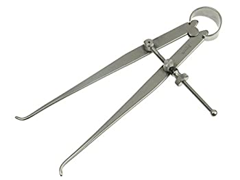 【中古】【輸入品・未使用】Starrett 73A-4 Solid Nut Inside Spring Caliper%カンマ% Steel%カンマ% F..