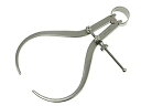 【中古】【輸入品・未使用】Starrett 79A-6 Solid Nut Outside Spring Caliper%カンマ% Steel%カンマ% Flat Leg%カンマ% 0-6 Range by Starrett(2)