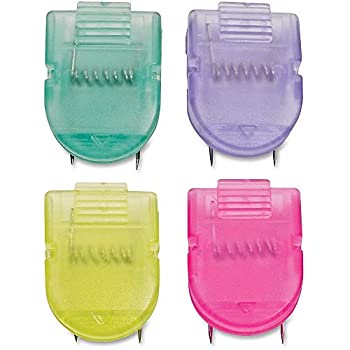 Fabric Panel Wall Clips%カンマ% Standard Size%カンマ% Assorted Cool Colors%カンマ% 50/Pack (並行輸入品)