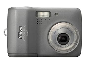 【中古】【輸入品・未使用】Nikon Coolpix L2 6MP デジタルカメラ 3倍光学ズーム付き