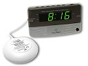 【中古】【輸入品・未使用】目覚まし時計 Alarm Clock with Super Shaker SB200ss (並行輸入品)
