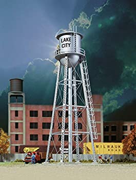 【中古】【輸入品・未使用】Walthers Cornerstone Series Built-ups HO Scale City Water Tower Silver
