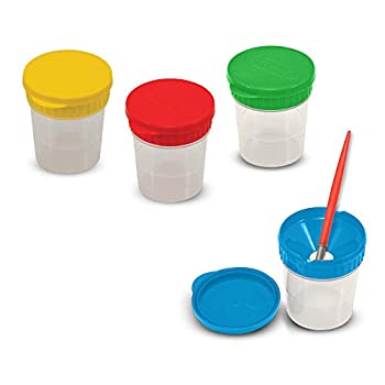 【中古】【輸入品 未使用】Spill-Proof Paint Cups 並行輸入品