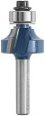 【中古】【輸入品 未使用】Bosch 85293MC 3/16 In. x 1/2 In. Carbide-Tipped Roundover Router Bit