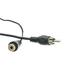 【中古】【輸入品・未使用】RCA Audio / Video Extension Cable%カンマ% RCA Male to RCA Female%カンマ% ...