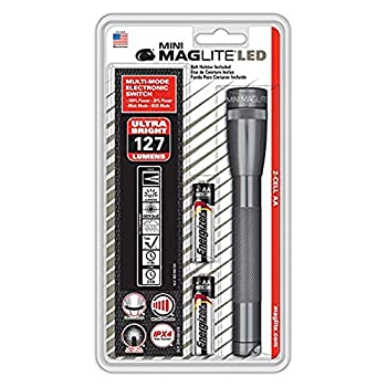 【中古】【輸入品 未使用】MAG-LITE(マグライト) ミニマグ 3W LED 単3×2本 グレー SP2209H