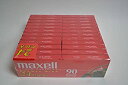 【中古】【輸入品・未使用】Maxell UR 90オーディオカセット24パック(2)