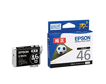 【中古】【輸入品・未使用】エプソン 純正 インクカートリッジ サッカーボール ICBK46 ブラック