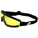 【中古】【輸入品・未使用】Birdz Eyewear the Wing - Yellow Lens Sky Dive Skydiving Goggles with Padding(4)