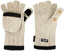 yÁzyAiEgpzHeat Factory Fleece-Lined Ragg Wool Gloves with Fold-Back Finger Caps and Hand Heat Warmer Pockets%J}% Women's