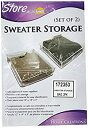 【中古】【輸入品・未使用】Sweater Storage Bags 2/Pkg- (並行輸入品)