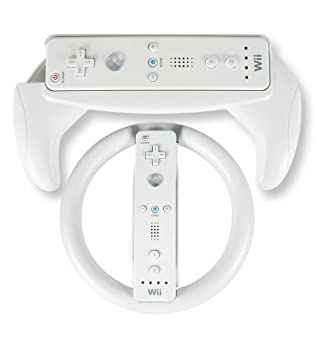 【中古】【輸入品・未使用】Wii Steering Wheel & Remote Pad (輸入版)