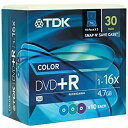 【中古】【輸入品・未使用】TDK DVD+R47DFSP30M DVD+R 記録可能ディスク