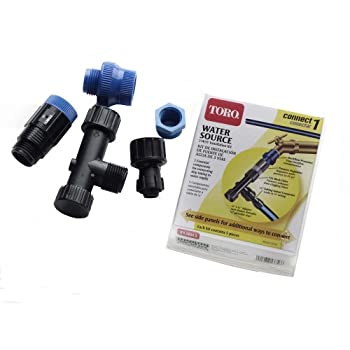 【中古】【輸入品・未使用】Toro Irrigation Systems Blue Stripe Drip Water Source Installation Kit Blacks 53756