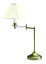 šۡ͢ʡ̤ѡHouse Of Troy CL251-AB Club Collection Portable Table Lamp with Swing Arm%% Antique Brass with Off White Soft Shade by House of Troy