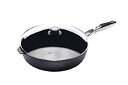 【中古】【輸入品・未使用】Swiss Diamond Nonstick Saute Pan with Lid%カンマ% Stainless Steel Hand...