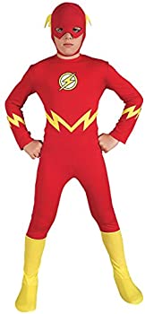 【中古】【輸入品・未使用】Justice League DC Comics The Flash Child Costume ジャスティスリーグDCコミックスのFlashチャイルドコスチューム♪ハロウィン♪サイズ：Large