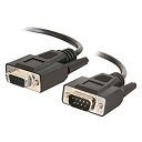 【中古】【輸入品・未使用】C2G - Serial extension cable - DB-9 (M) to DB-9 (F) - 1 ft - molded...