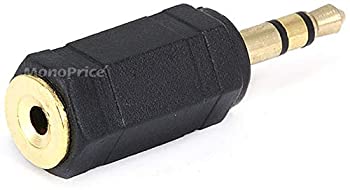 【中古】【輸入品・未使用】Monoprice 107126 3.5mm Stereo Plug to 2.5mm Stereo Jack Adaptor%カンマ% Gold Plated by Monoprice Inc. [並行輸入品]