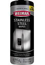【中古】【輸入品・未使用】Weiman Stainless Steel Wipes アメリカ生まれ ステンレス・クリーナー 30枚入り