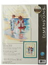 【中古】【輸入品・未使用】Holding Hands Counted Cross Stitch Kit-9%ダブルクォーテ%X12%ダブルクォーテ% 14 Count (並行輸入品)